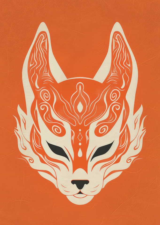 Mythical Kitsune Mask