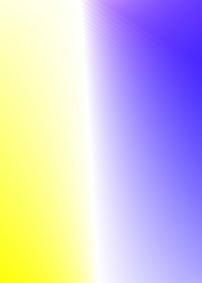 yellow blue white art