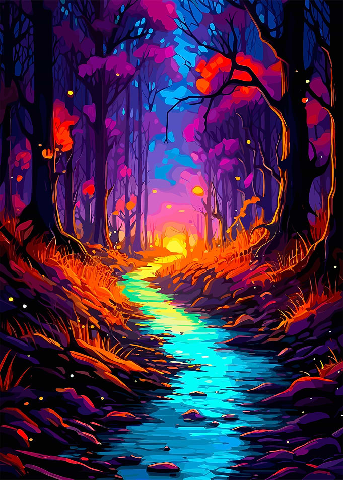 Colorful Forest