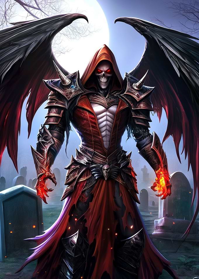 Majestic Grim Reaper