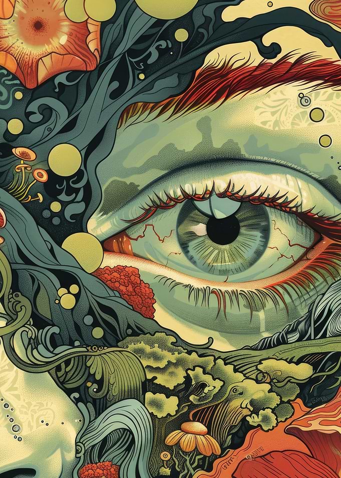 Surreal Eye of Nature