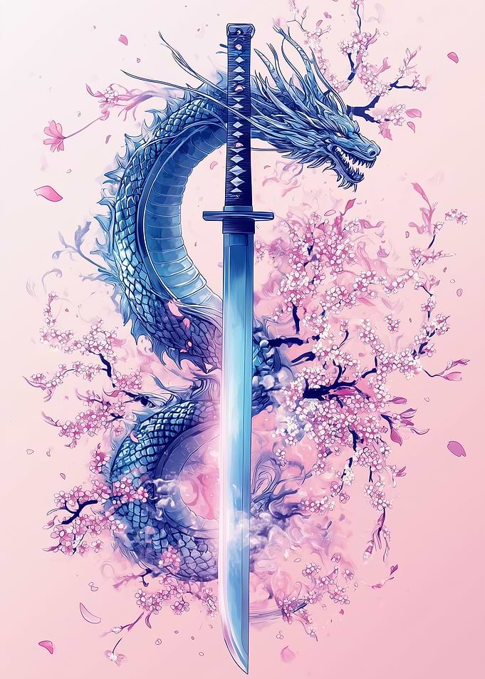 Japanese Dragon Katanaa