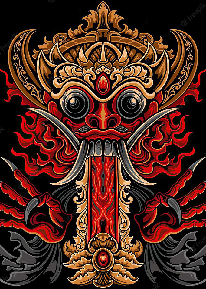 Balinese Barong Mask