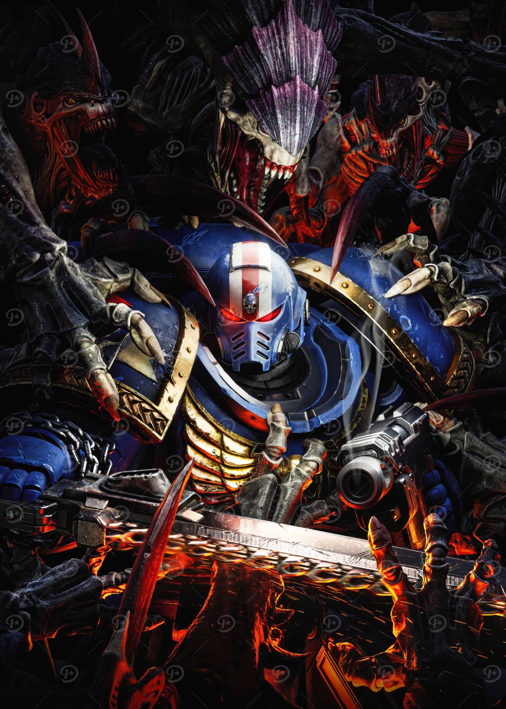 Warhammer 40,000: Space Marine 2' Posters | Warhammer | Displate