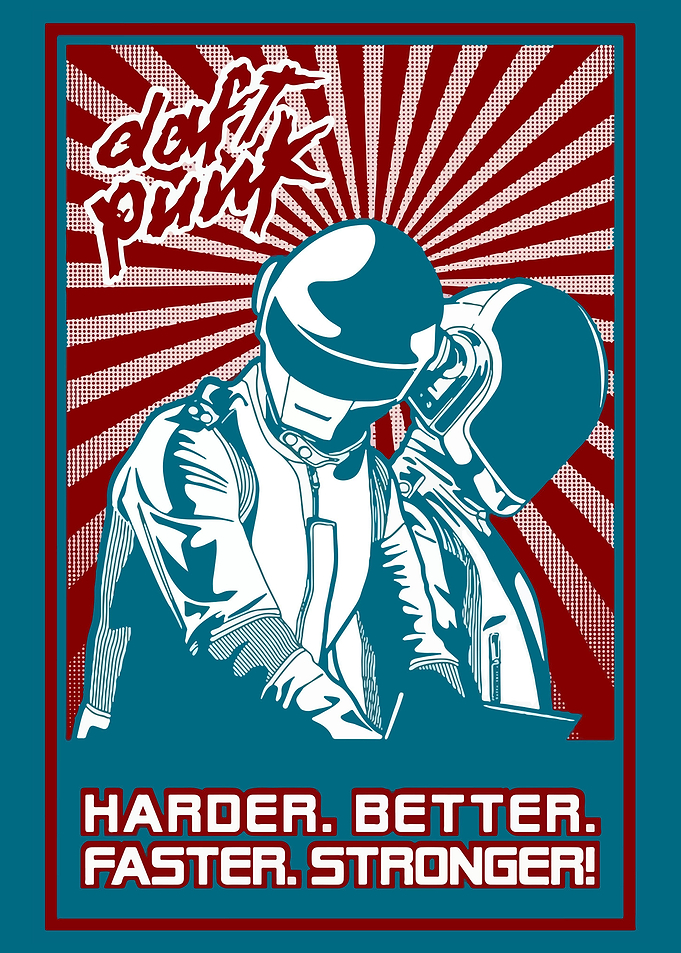 daft punk retro hip
