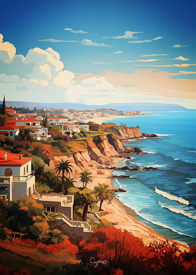 Cyprus Oil Painting