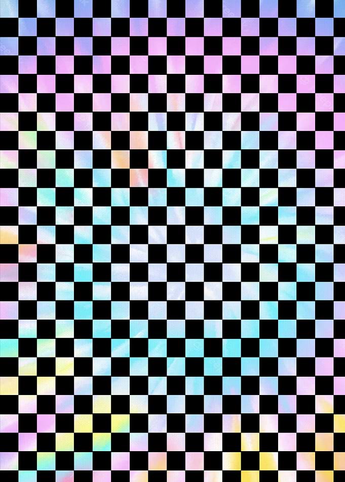 Groovy Check Swirl