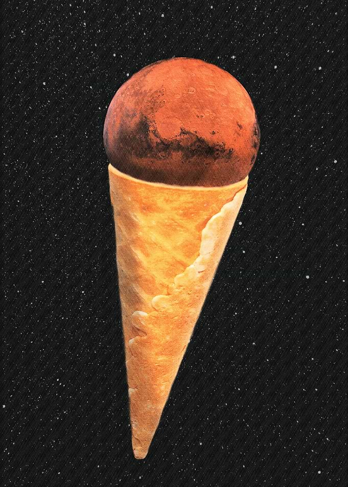Mars ice cream