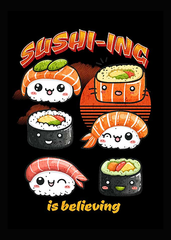 Funny Japanese Sushi