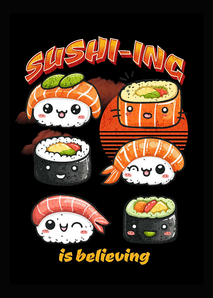 Funny Japanese Sushi