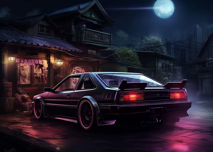 JDM car Toyota Sprinter