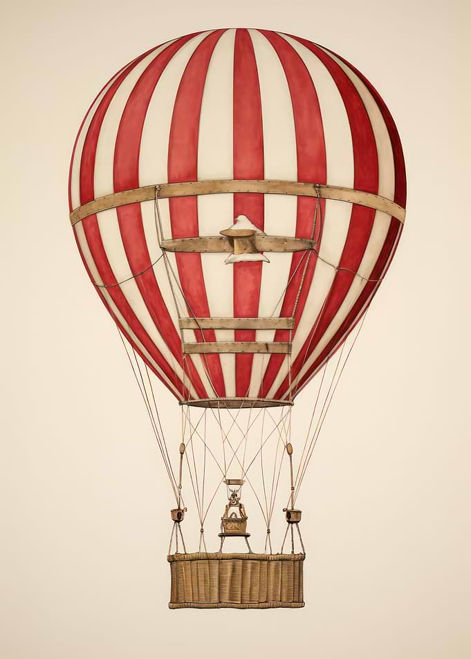 Vintage Hot Air Balloon