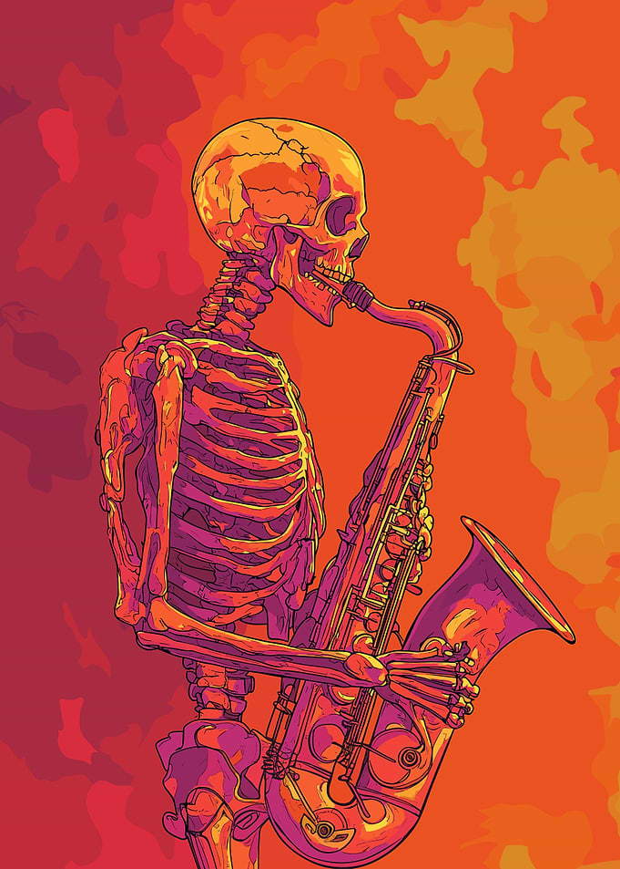 Jazz Lover Beyond Life Art