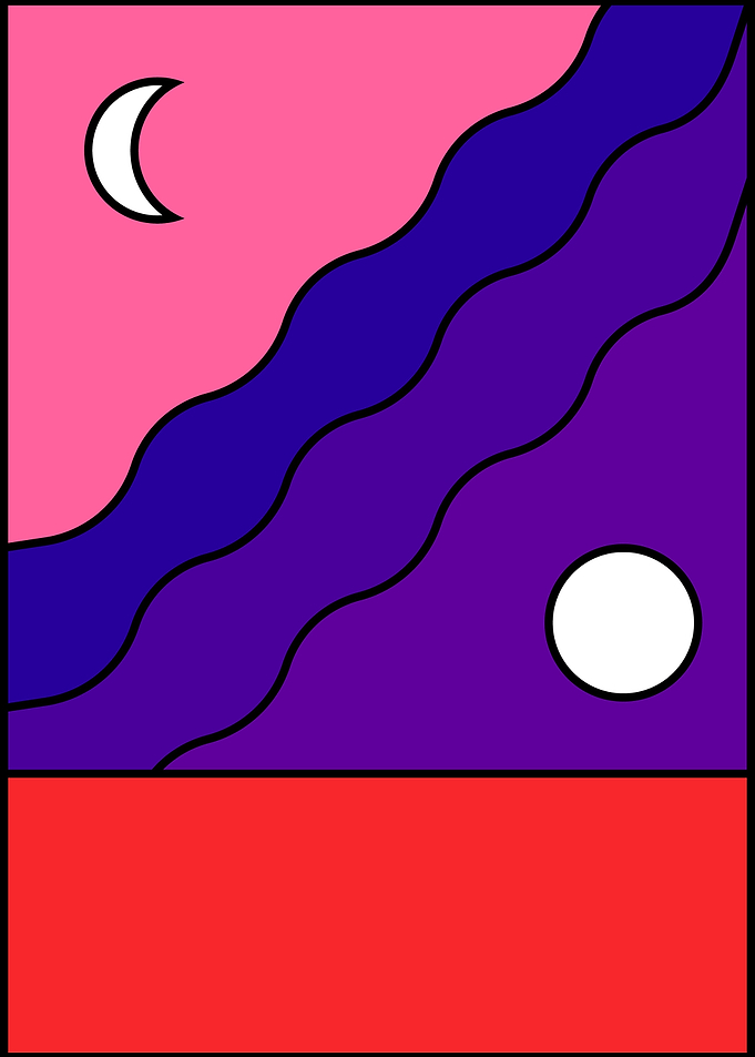 Poster Geometric Modern