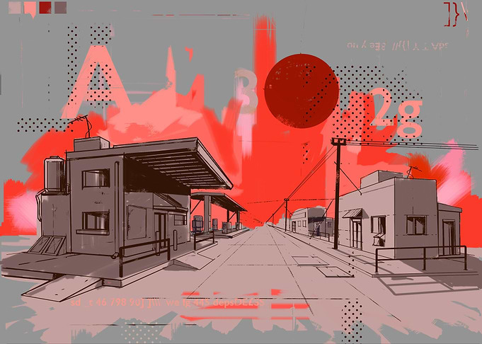 sunset town