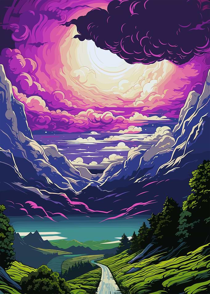 Purple Nature
