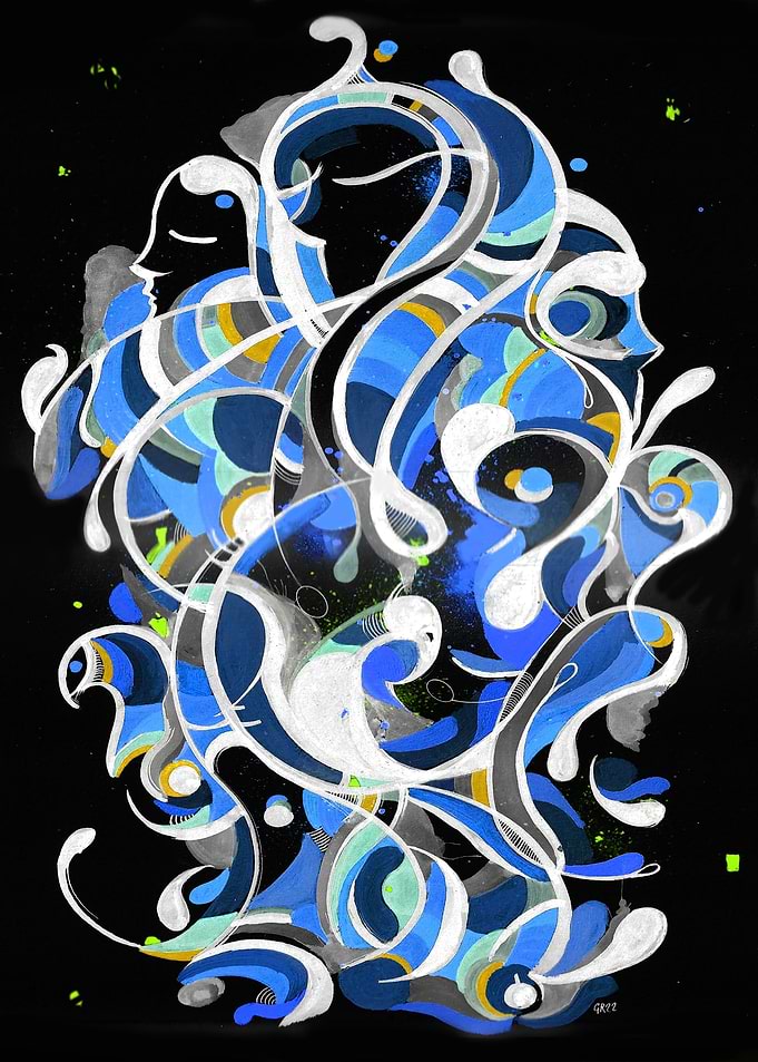 aqua night girl