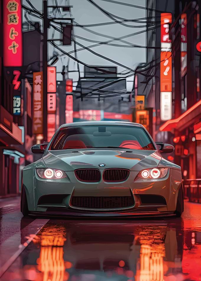 BMW M4 Neon Street