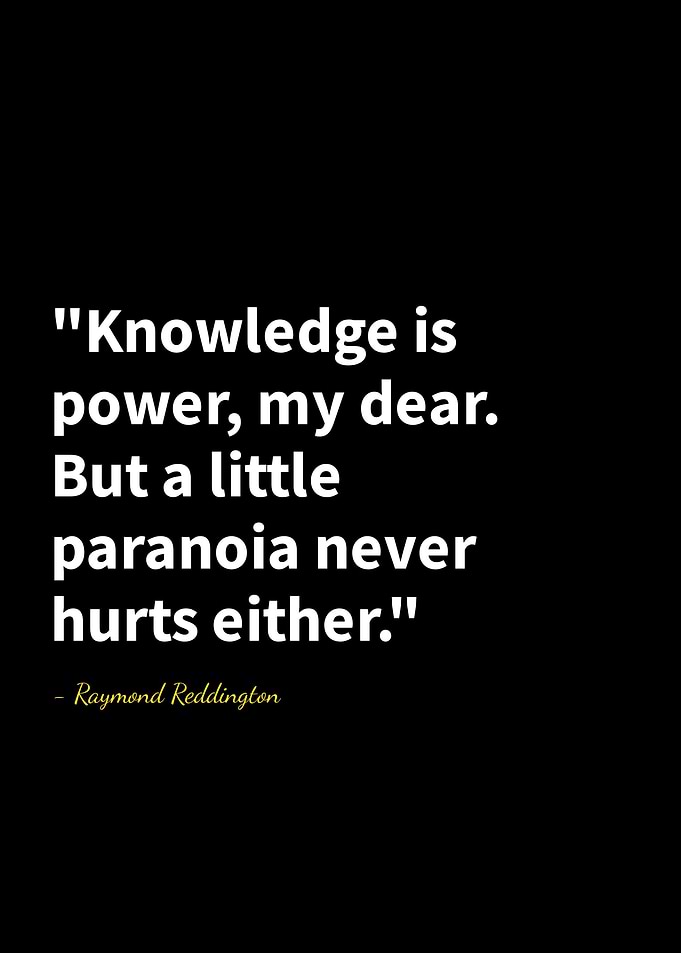 Raymond Reddington quotes