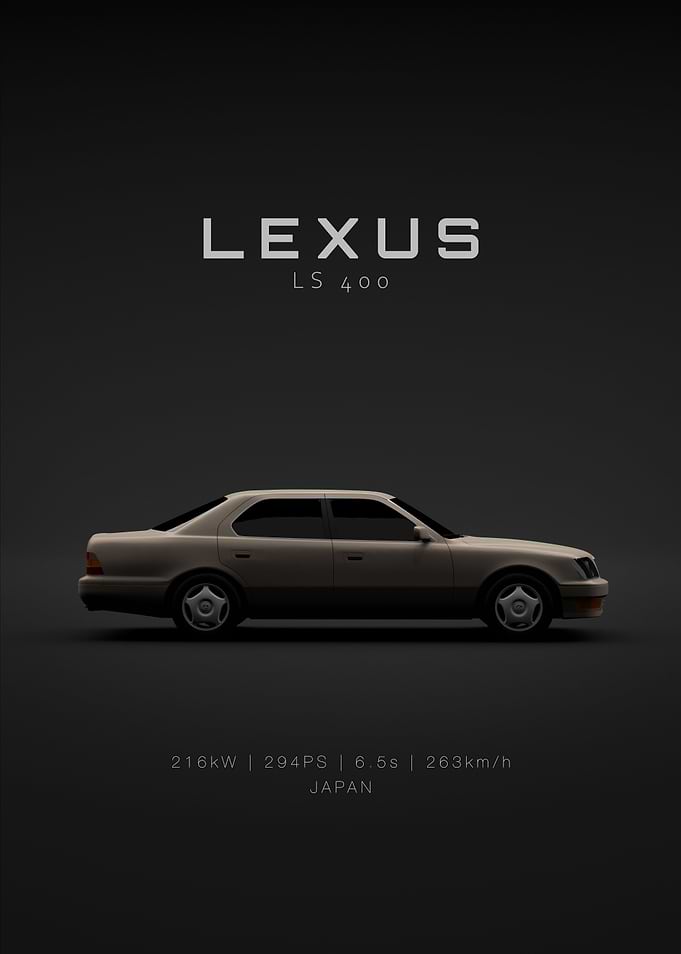 Lexus LS 400 Bronze Specs