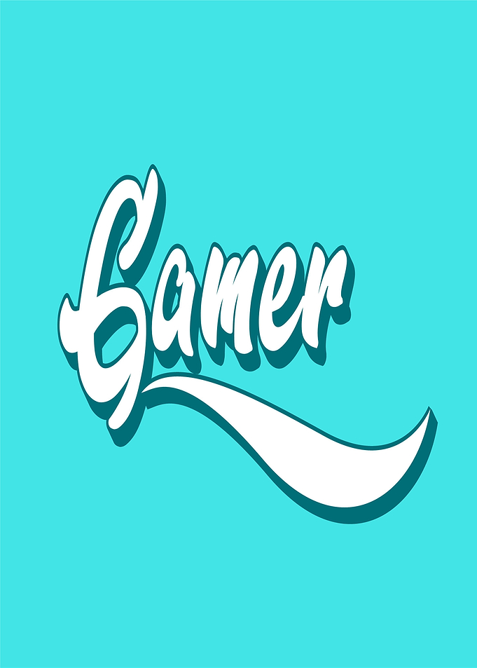 Gamer Font Artwork