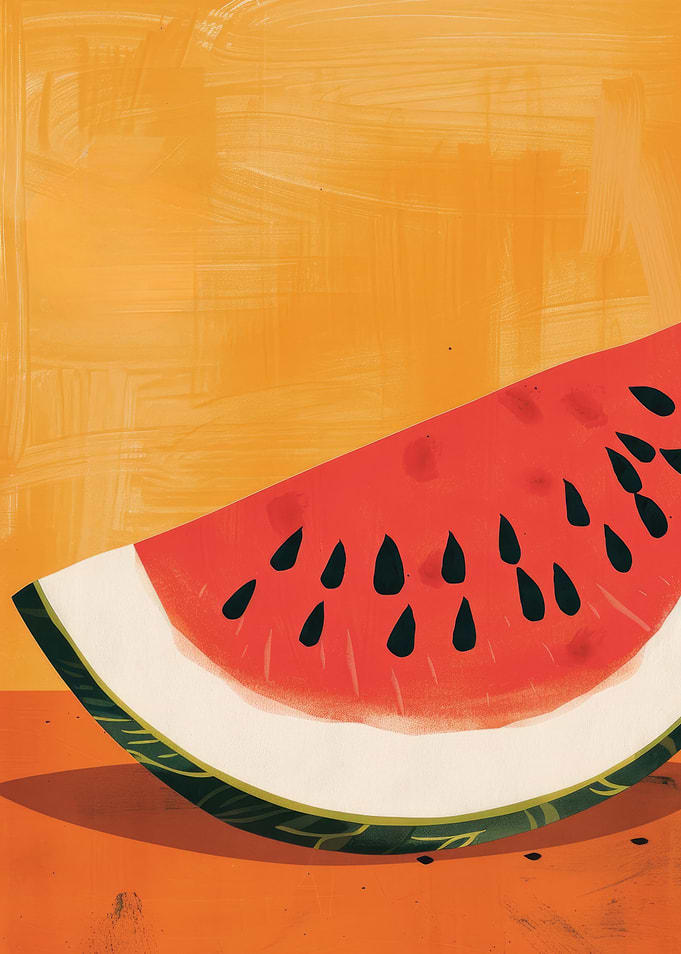 Minimalist Watermelon