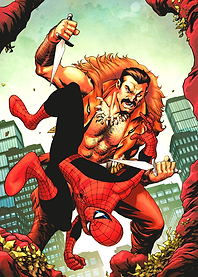 Kraven Spider-Man Battle