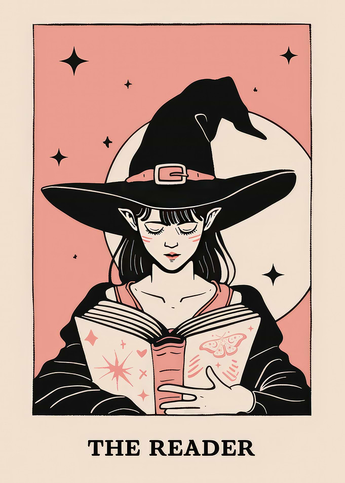 The Reader Tarot Card