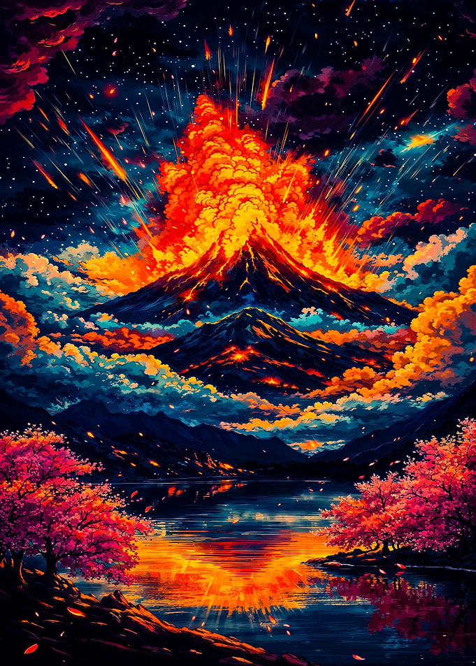 volcano color
