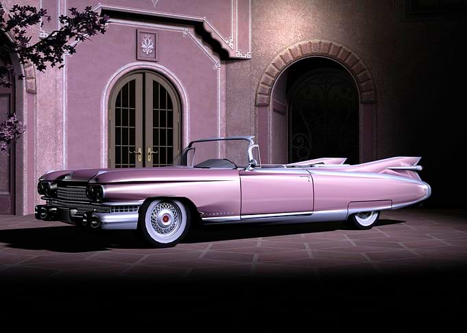 Hot Pink Cadillac