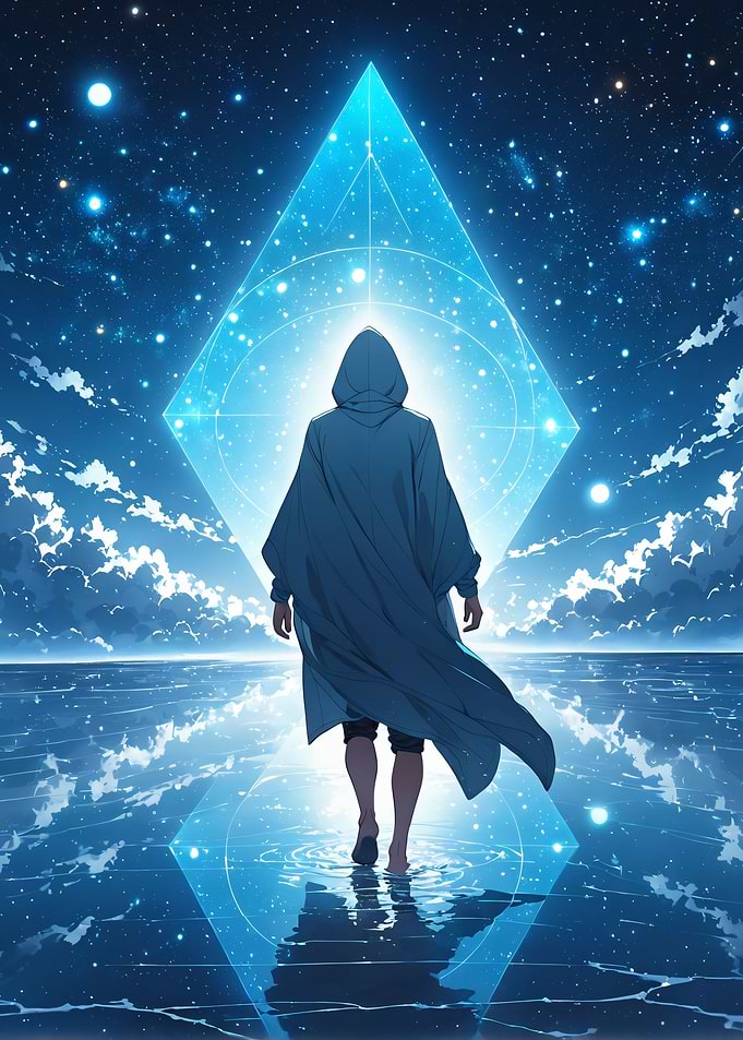 the blue mirror