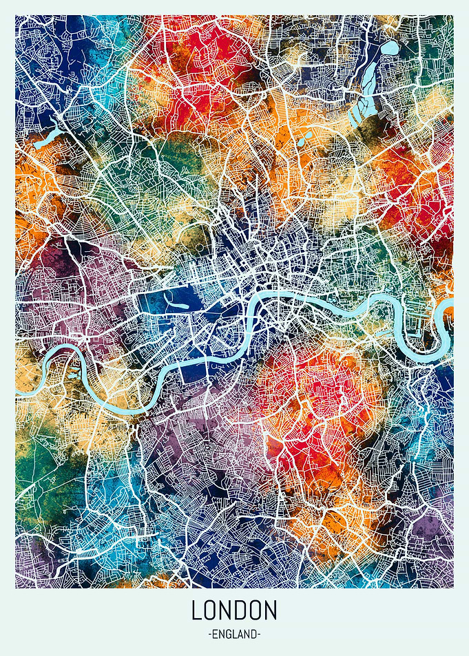 London England Map