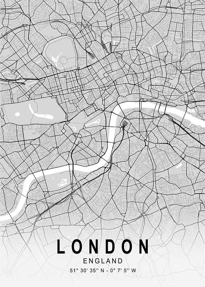 London Light Map