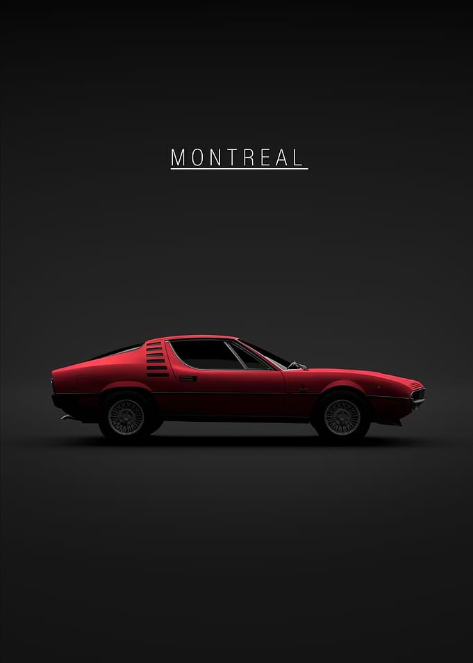 Alfa Romeo Montreal Red
