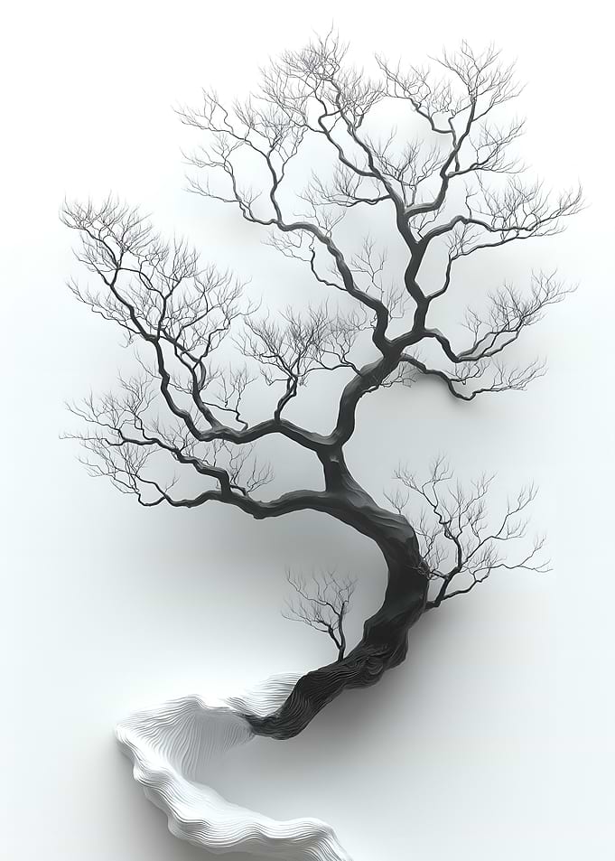 White Black Tree