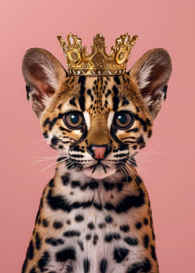 Ocelot Pastel Crown