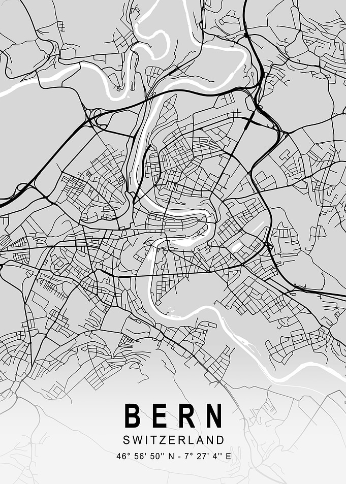 Bern Light Map