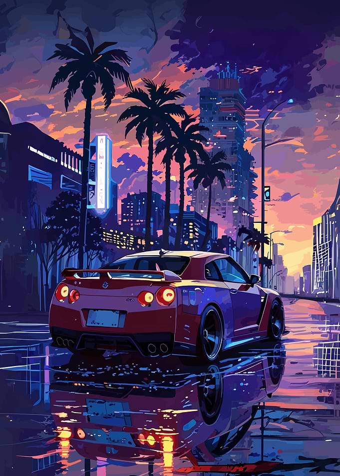 GTR R35 Back