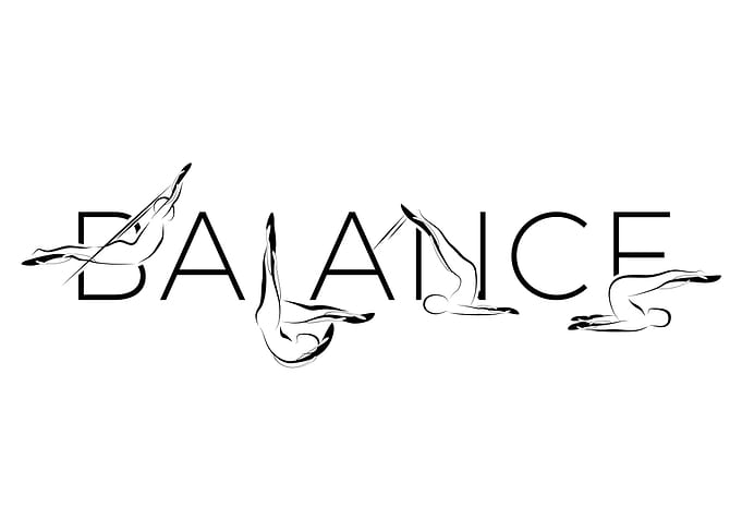 Pilates poses BALANCEword