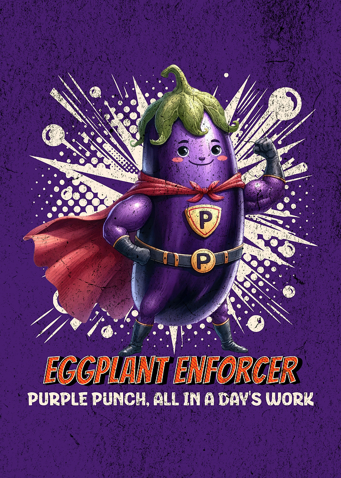 Eggplant Enforcer