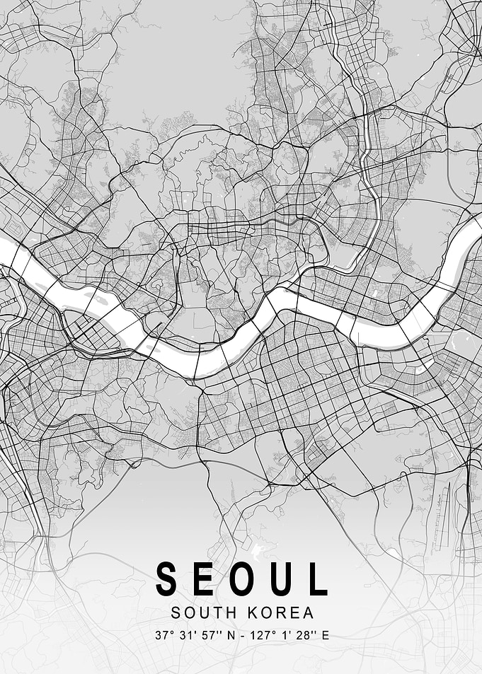 Seoul Light Map