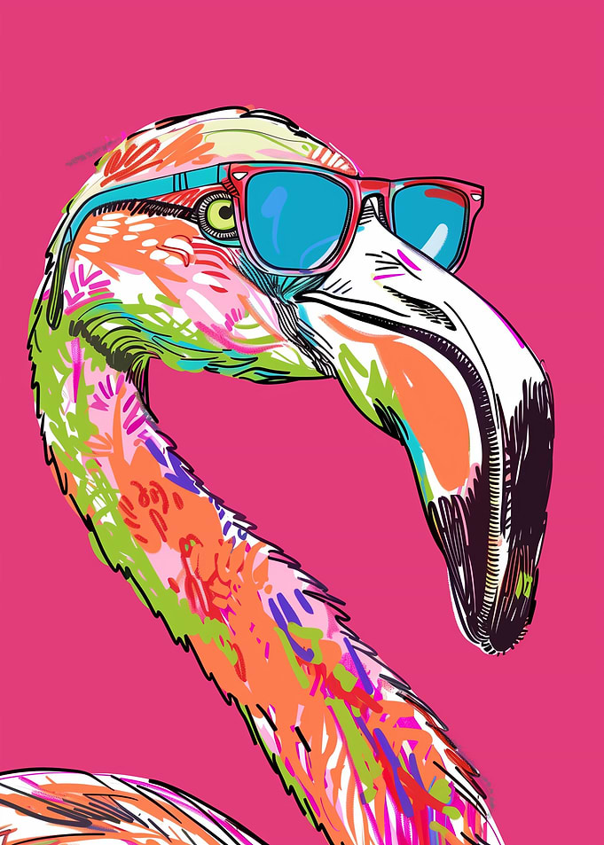 Cool Flamingo