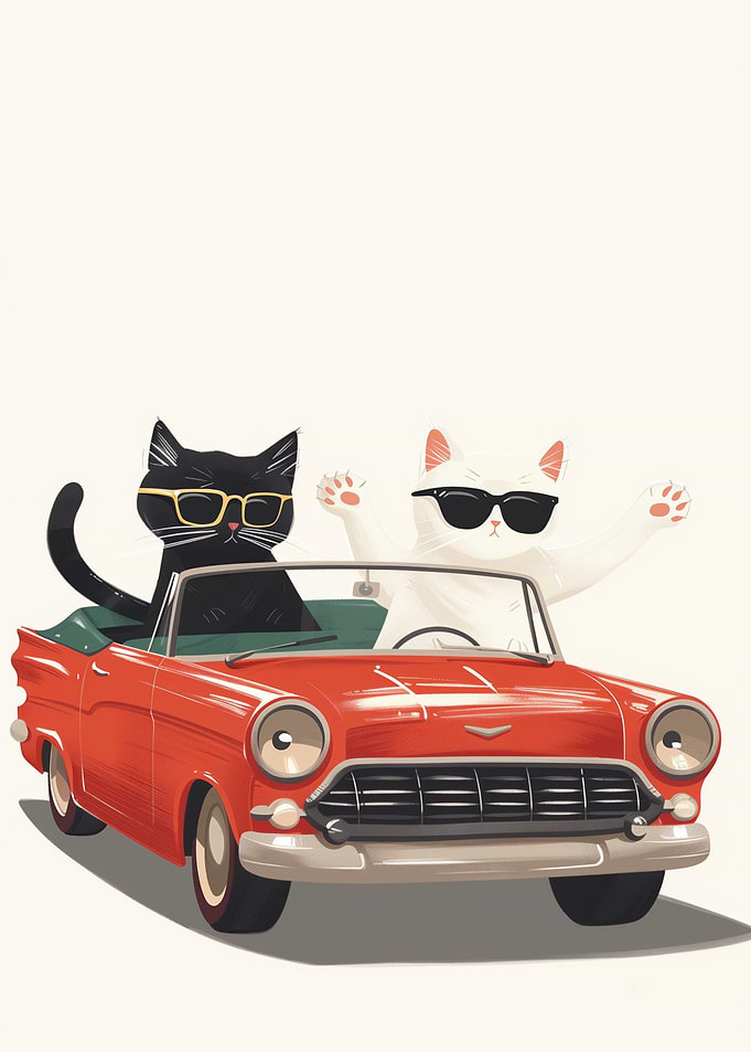 Cat Road Trip