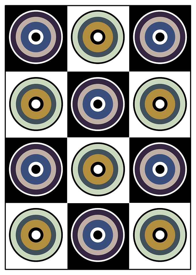 Op Art Kandinsky No. 125
