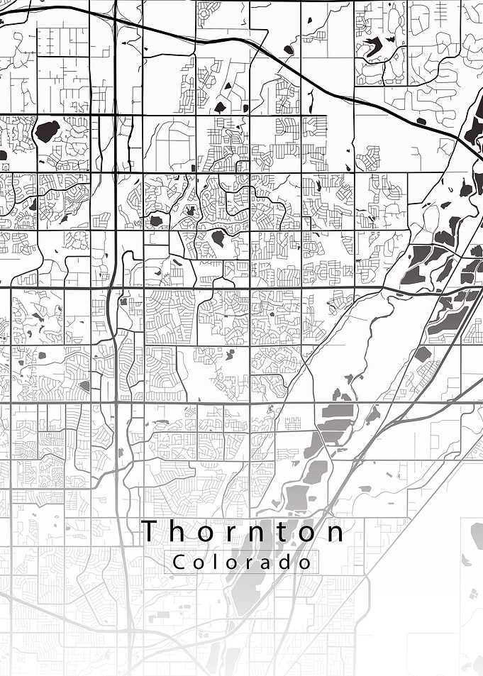 Thornton Colorado Map