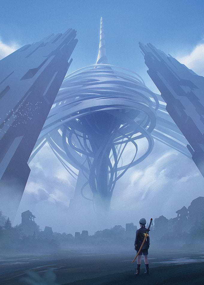 NieR Automata The Tower