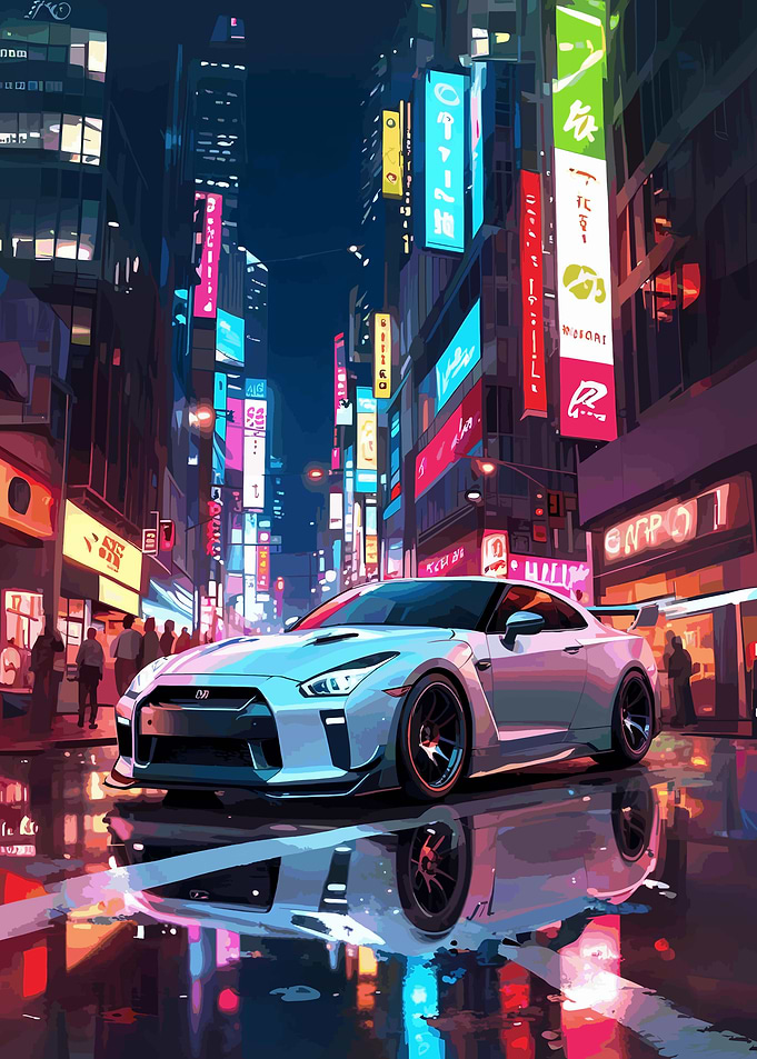 Nissan GTR Nismo White