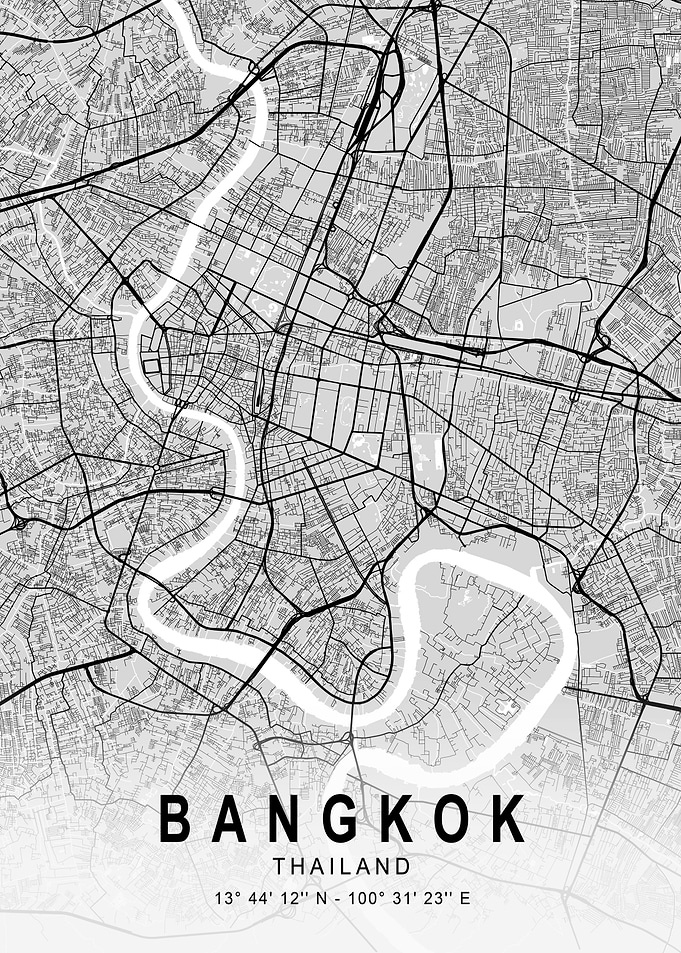 Bangkok Light Map