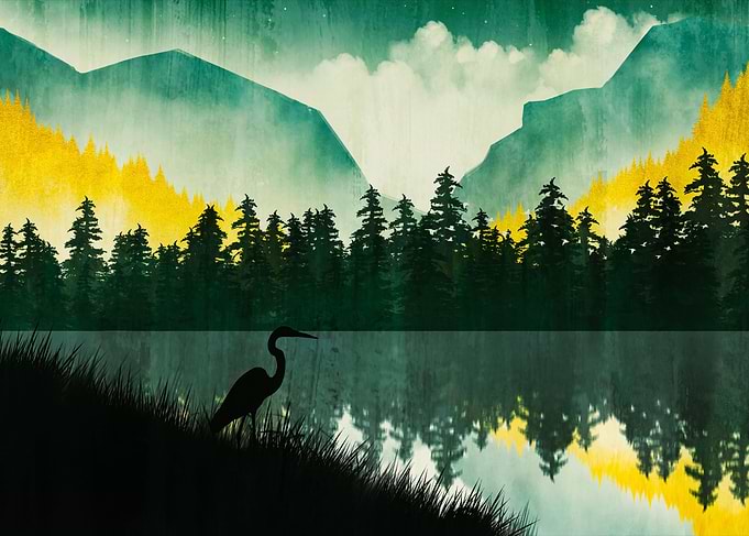 Golden Lakeside