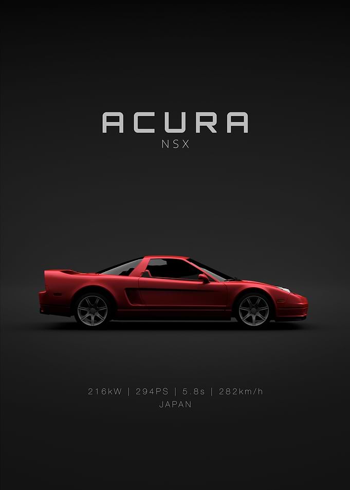 Acura NSX 2005 Red Specs